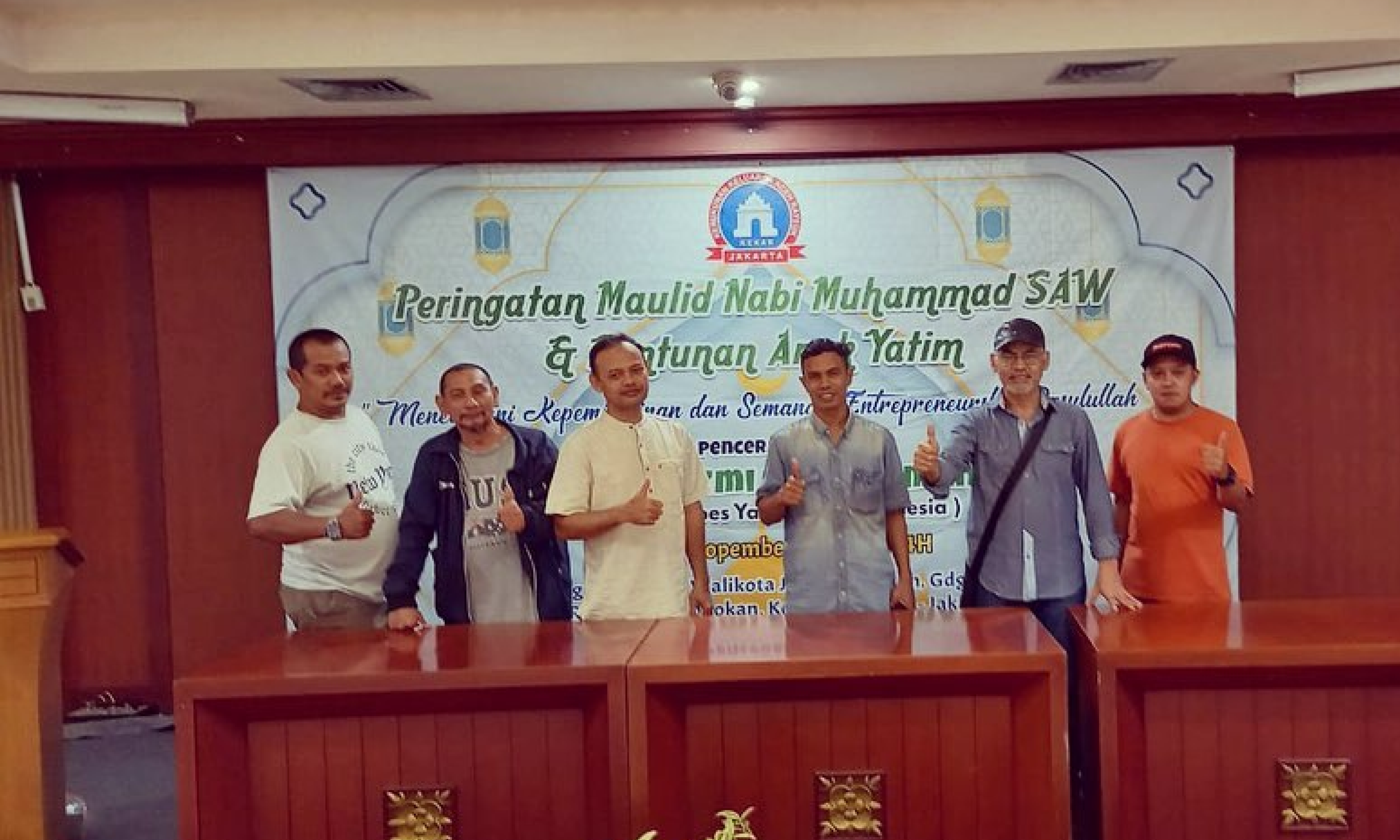 Undangan Peringatan Maulid Nabi Besar Muhammad SAW untuk warga Aceh Rayeuk se Jabodetabek