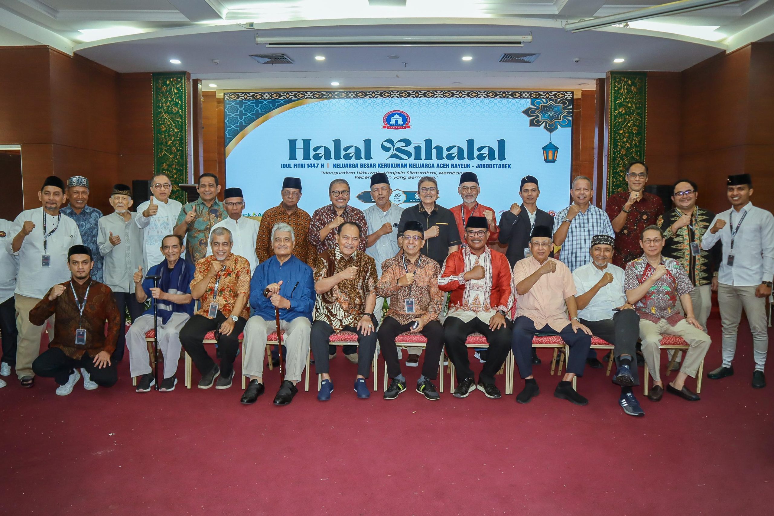 KeKAR Gelar Halal Bi Halal di Jakarta, Pererat Silaturahmi Perantau Aceh Rayeuk
